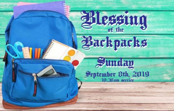 Blessings of the Backpacks